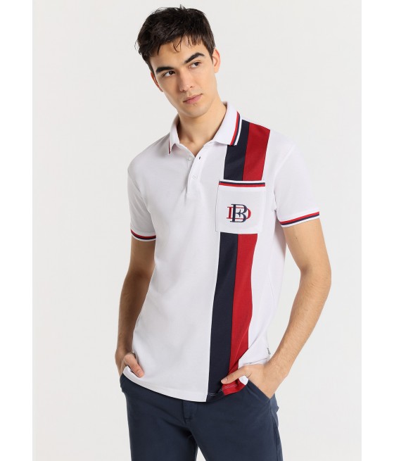 BENDORFF - Polo Short Sleeve with color band and pocket