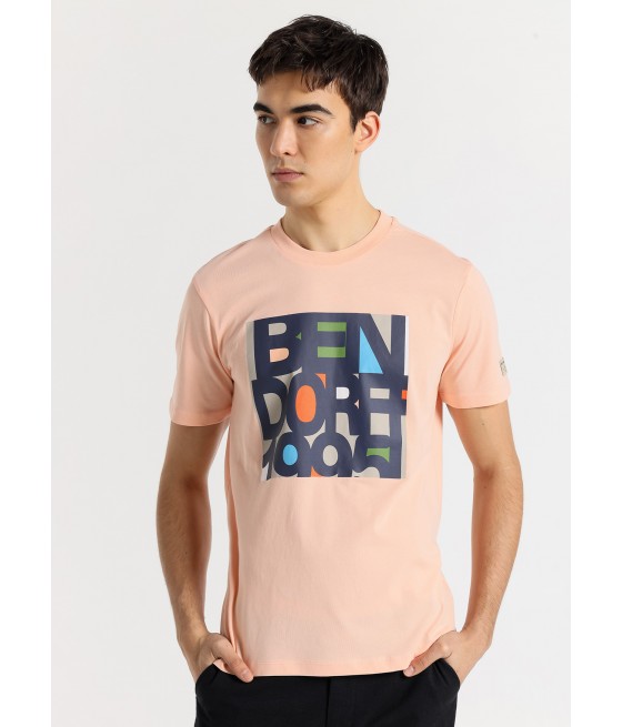 BENDORFF - Mehrfarbiges grafisches Kurzarm-T-Shirt