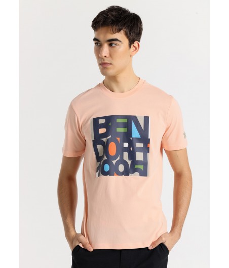 BENDORFF - Camiseta de manga corta con grafica multicolor