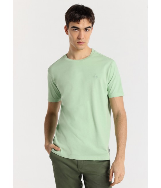 BENDORFF - Einfarbiges gewebtes Overdye-T-Shirt mit kurzen Ärmeln
