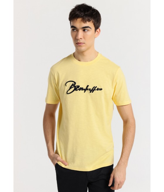 BENDORFF - Kurzarm-T-Shirt mit Chenille-Logo