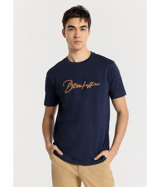 BENDORFF - Kurzarm-T-Shirt mit Chenille-Logo