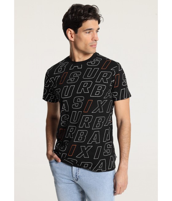 SIX VALVES - Bedrucktes T-Shirt mit kurzen Ärmeln