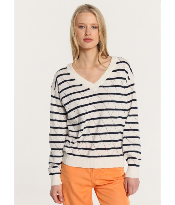 LOIS JEANS - Pullover long...