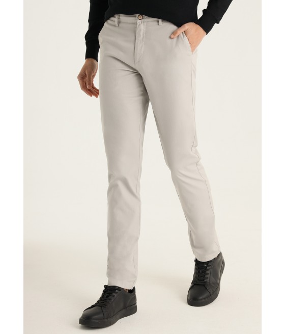 BENDORFF - Trouser Chino Slim Fit - Medium Waist Dobby texture |Size in Inches