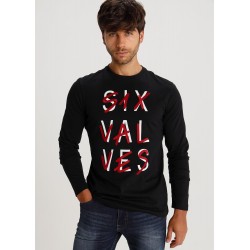 SIX VALVES - Camiseta manga...