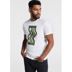 SIX VALVES - T-shirt  Kurzarm Jacquard Con Grafik