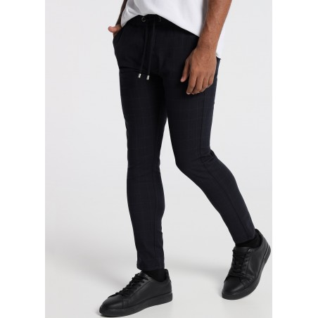 SIX VALVES - Pantalon Jogger à Carreaux | Taille en pouces